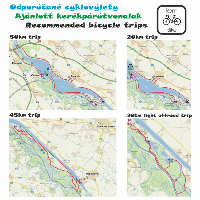 Odporúčané cyklovýlety